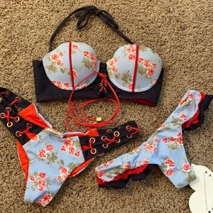 Beach bunny boots in the park set